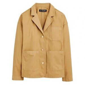 J. Crew Blazer-Jacket in Chino - Khaki Tan Size Small